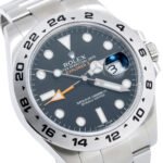 Rolex Explorer II 42MM 216570 – Black Dial Stainless Steel Oyster Bracelet - Image 2