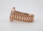 Rolex Day-Date 36 mm President Rose Gold Green Aventurine Diamond Dial Fluted Bezel - 128235 - Image 6