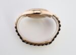 Rolex Day-Date 40 Rose Gold Chocolate Diagnonal Motif Index Dial & Fluted Bezel President Bracelet 228235 - - Image 7