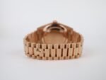 Rolex Day-Date 40 Rose Gold Sundust Diamond Dial & Fluted Bezel President Bracelet 228235 - - Image 9