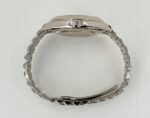 Rolex White Gold Day-Date 40 Watch - Fluted Bezel - Meteorite Baguette Diamond Dial - President Bracelet - 228239 mtdp - Image 7