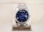 Rolex Day-Date 40 40mm Blue Ombré Dial Fluted Bezel President Bracelet - 228239 | 2024 Model - Image 2