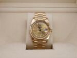 Rolex Day-Date 40 Yellow Gold Champagne Index Dial & Fluted Bezel President Bracelet 228238 - - Image 2