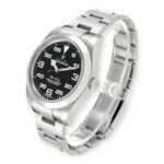 Rolex Oyster Perpetual Air King 116900 Green Hand Steel Mens Watch - Image 3