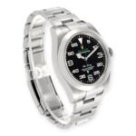 Rolex Oyster Perpetual Air King 116900 Green Hand Steel Mens Watch - Image 4