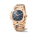 41mm Travel Time Chrono 18k Rose Gold Blue Dial - Image 2