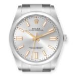 Rolex Oyster Perpetual 41 Silver Dial Steel Mens Watch 124300 - Image 2