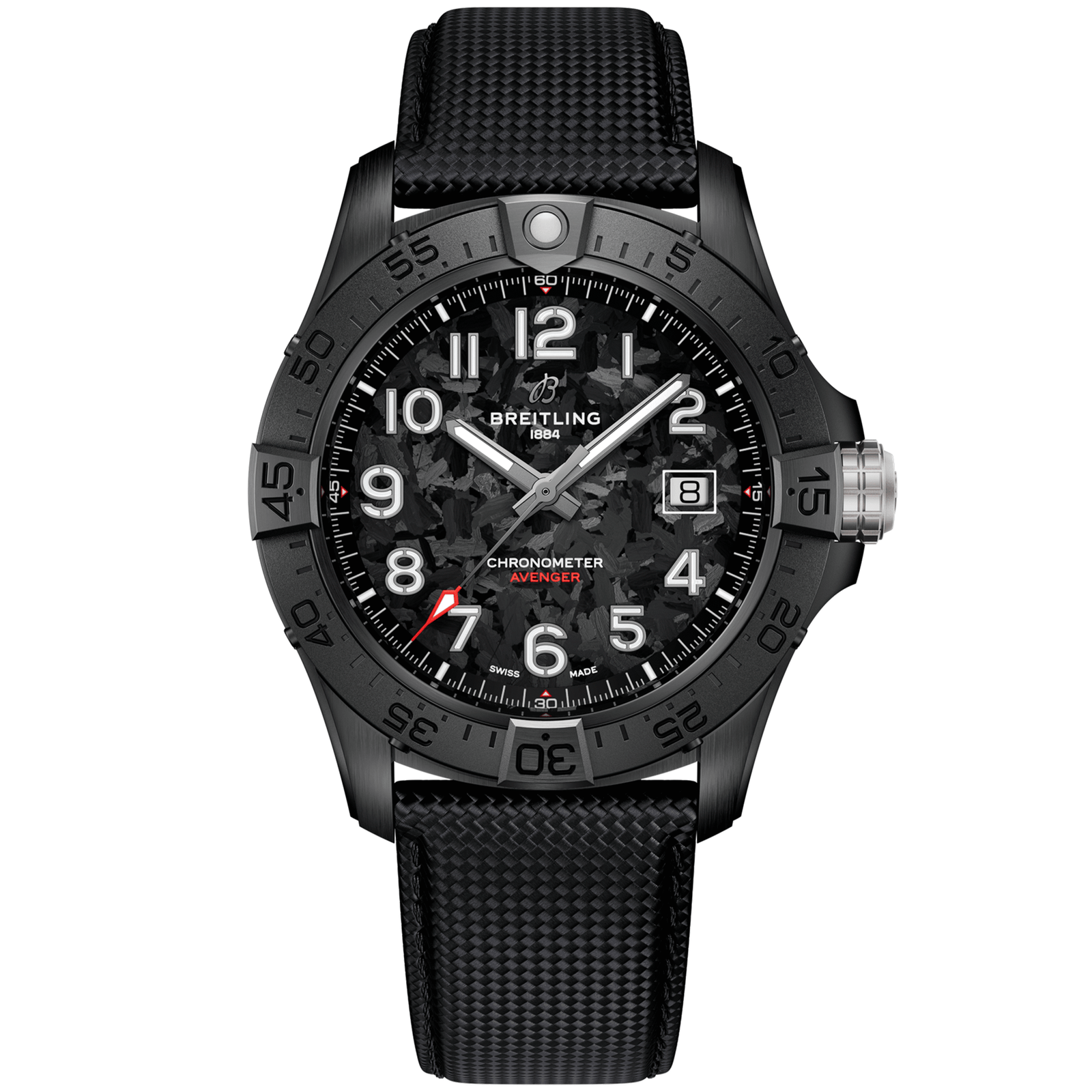 Avenger_Avenger42_S17328101B1X1_CeramicCarbonLeather_Soldier-scaled-1.png Avenger Automatic 42 Night Mission S17328101B1X1 - Image 1
