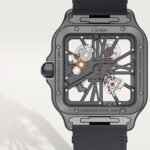 Santos de Cartier skeleton watch CRWHSA0009 - Image 4