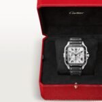 Santos de Cartier Chronograph watch CRWSSA0017 - Image 11