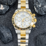 Rolex Daytona 116503 – Two-Tone 18k Yellow Gold & Stainless Steel Mother of Pearl Diamond Dial - Image 5
