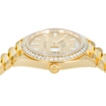 Rolex 18k Yellow Gold Day-Date 40mm, 228348RBR Factory Diamond Bezel and President Bracelet - Image 3