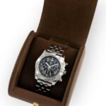 Breitling Chronomat 01 AB0110 Black Dial Chronograph Steel Mens Watch - Image 5