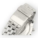 Breitling Chronomat 01 AB0110 Black Dial Chronograph Steel Mens Watch - Image 6