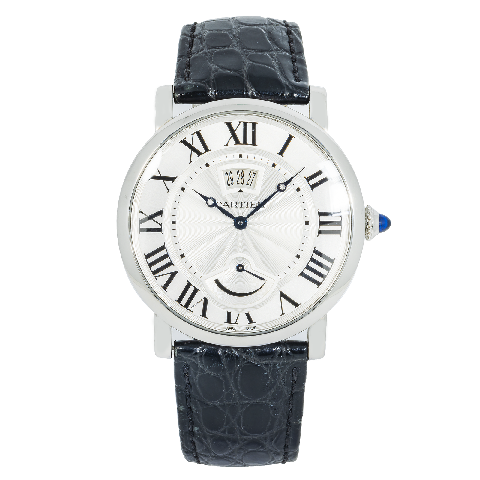 Pre-Owned-Cartier-Tank-Americaine-W1556369-Stainless-Steel-Automatic-Watch-with-Leather-Strap-JD-Watches-NY.png Cartier Tank Américaine W1556369 – Stainless Steel Automatic Watch with Leather Strap - Image 1