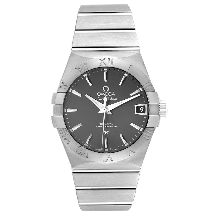 Pre-Owned-Omega-Constellation-Co-Axial-123_10_38_21_06_001-Stainless-Steel-Mens-Watch-JD-Watches-NY.jpg Omega Constellation Co-Axial 123.10.38.21.06.001 Stainless Steel Mens Watch - Image 1