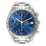 Omega Speedmaster 3511.80.00 Date Blue Dial Chronograph Mens Watch - Image 2