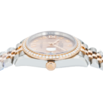 Rolex 36mm Stainless Steel & Everose Gold Datejust 126281RBR with Rose Roman Diamond Dial and Jubilee Bracelet (Year: 2017 to 2019) - Image 3