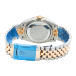Rolex 36mm Stainless Steel & Everose Gold Datejust 126281RBR with Rose Roman Diamond Dial and Jubilee Bracelet (Year: 2017 to 2019) - Image 4