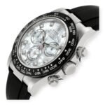 Rolex Cosmograph Daytona 116519 Oysterflex White Gold Mother Of Pearl Diamond Dial Mens Watch - Image 3