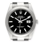 Rolex Datejust 126300 41MM Black Dial With Stainless Steel Oyster Bracelet - Image 2