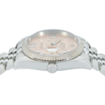 Rolex Datejust 36 116234 – Pink Floral Motif Arabic Dial, White Gold Fluted Bezel - Image 3