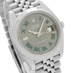Rolex Datejust 41 – Stainless Steel with Wimbledon Dial and Jubilee Bracelet Ref. 126300 - Image 2