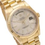 Rolex Day-Date 118238 36MM Champagne Dial With Yellow Gold President Bracelet - Image 3