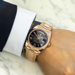 Rolex Everose Gold President Day Date 40 228235 Slate Ombre - Image 6