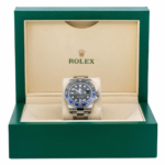 Rolex GMT-Master II – 40mm Stainless Steel with Black and Blue Bezel Ref. 116710BLNR "Batman" - Image 6