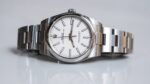 Rolex Oyster Perpetual 114300 – 39mm White Rhodium Dial with Stainless Steel Oyster Bracelet - Image 6