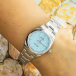 Rolex Oyster Perpetual 31mm with Turqouise Blue Dial 277200 Oyster Bracelet - Image 5