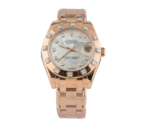 Rolex Pearlmaster 34 – 80315, 18k Rose Gold Case with Diamond Bezel and Mother-of-Pearl Dial, Rose Gold Pearlmaster Bracelet - Image 4