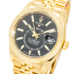Rolex Sky-Dweller 336938 42mm 18k Yellow Gold Champagne Dial Oyster Bracelet Men’s Watch - Image 2