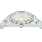 Rolex Stainless Steel Datejust 36 116244 – Silver Jubilee Diamond Dial, Diamond Bezel, Oyster Bracelet - Image 3