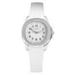39mm Ladies Diamond Bezel Steel White Dial Quartz - Image 2