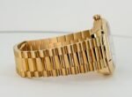 Rolex Day-Date 40 Yellow Gold Silver Roman Dial & Fluted Bezel President Bracelet 228238 - - Image 3