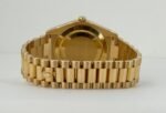 Rolex Day-Date 41 Yellow Gold Champagne Diamond Dial & Fluted Bezel President Bracelet - 218238 - Image 9