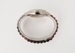 Rolex White Gold Day-Date 40 Watch - Fluted Bezel - Olive Green Bevelled Roman Dial - President Bracelet - 228239 ogrp - Image 6